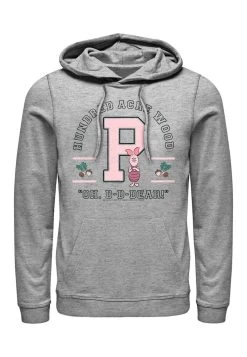 Disney Winnie The Pooh Piglet Collegiate - Hoodie - Melange Grey