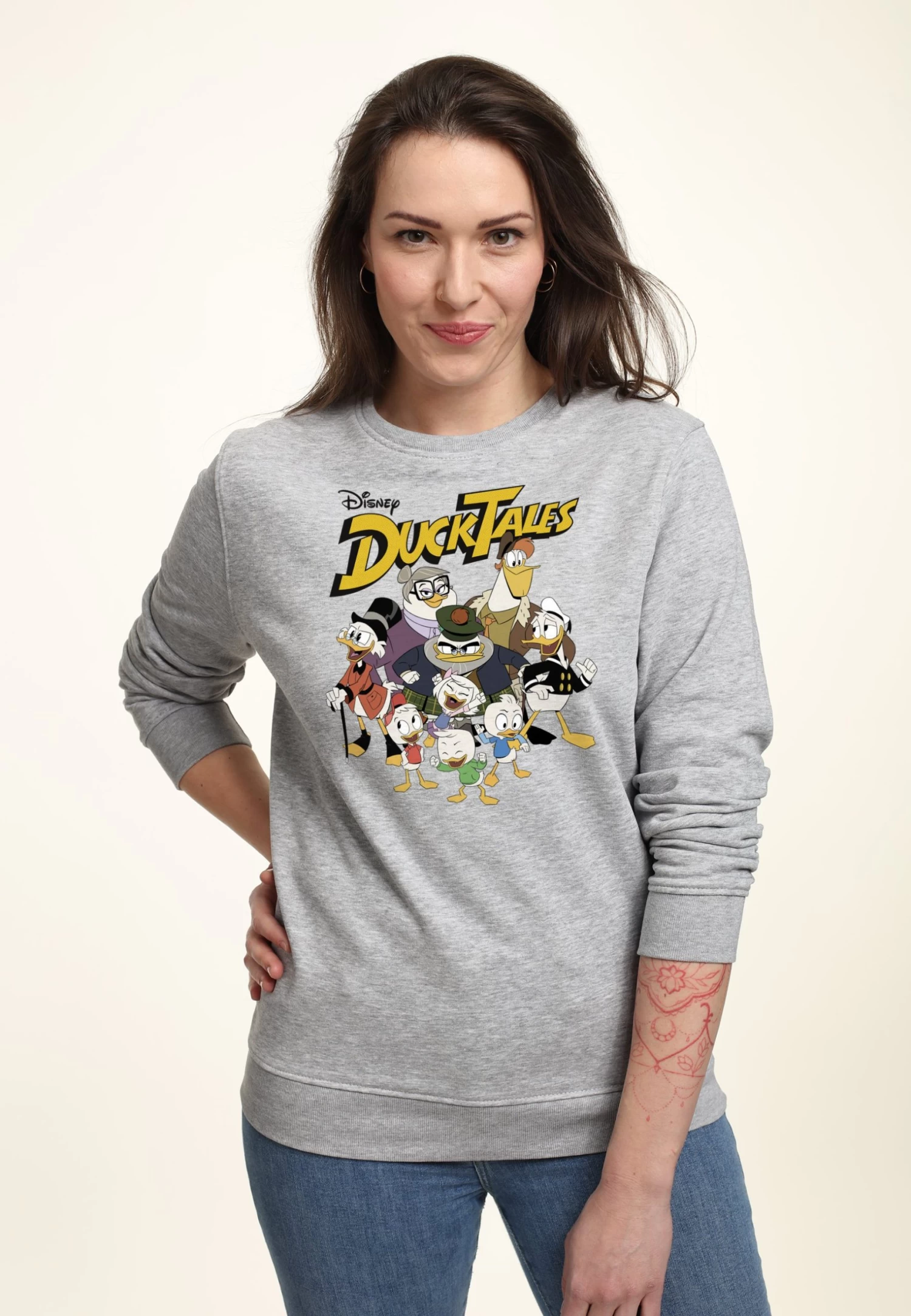 Disney Ducktales Ducktales Group - Sweater - Heather Grey - Afbeelding 3