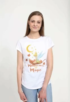 Disney Peter Pan Moonbeams And Magic - T-Shirt Print - White