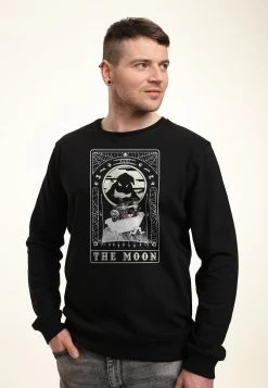 Disney Nightmare Before Christmas The Moon - Sweater - Black