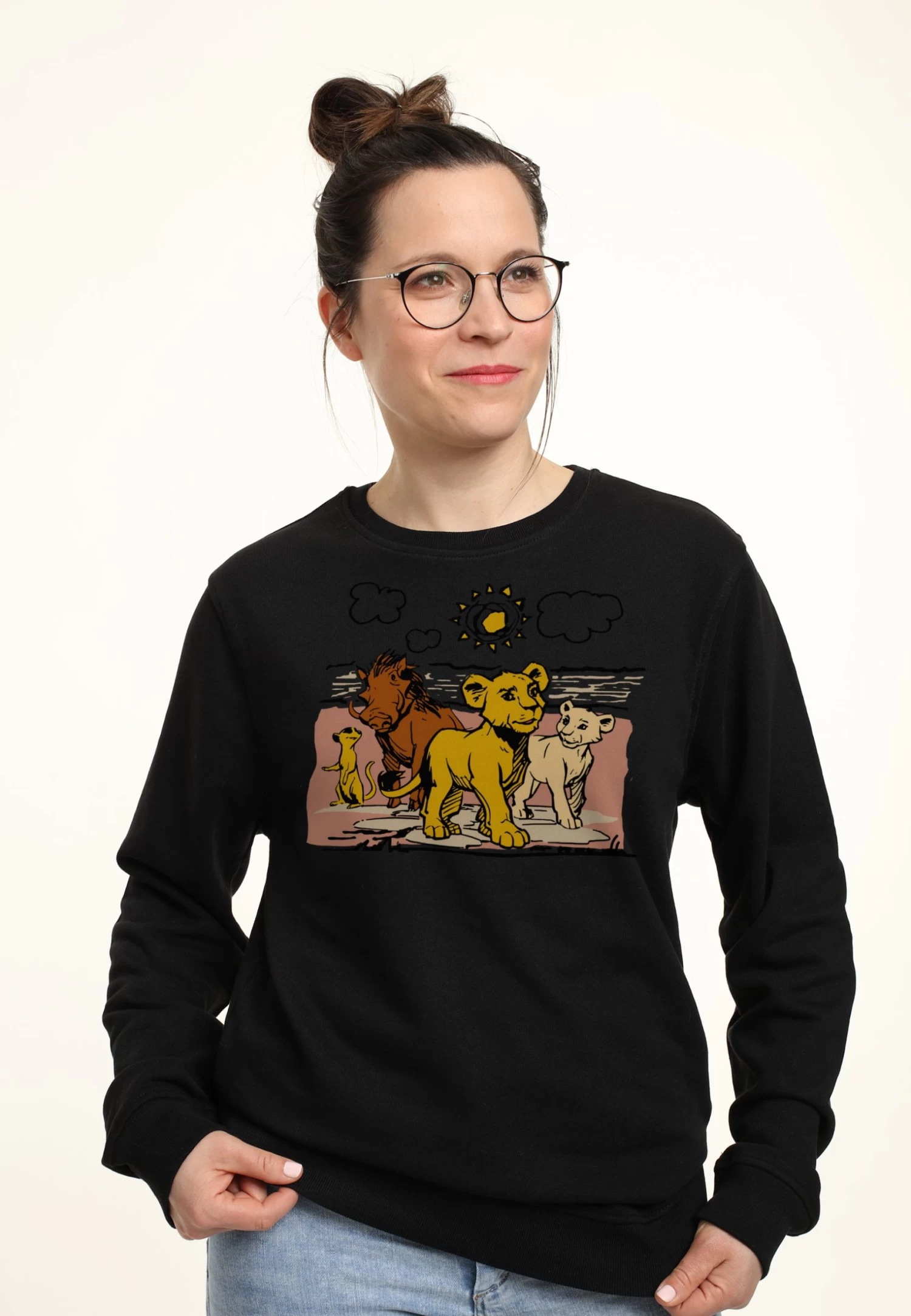 Disney The Lion King Live Action Group - Sweater - Black - Afbeelding 3