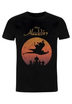 Disney Aladdin Flying High - T-Shirt Print - Black