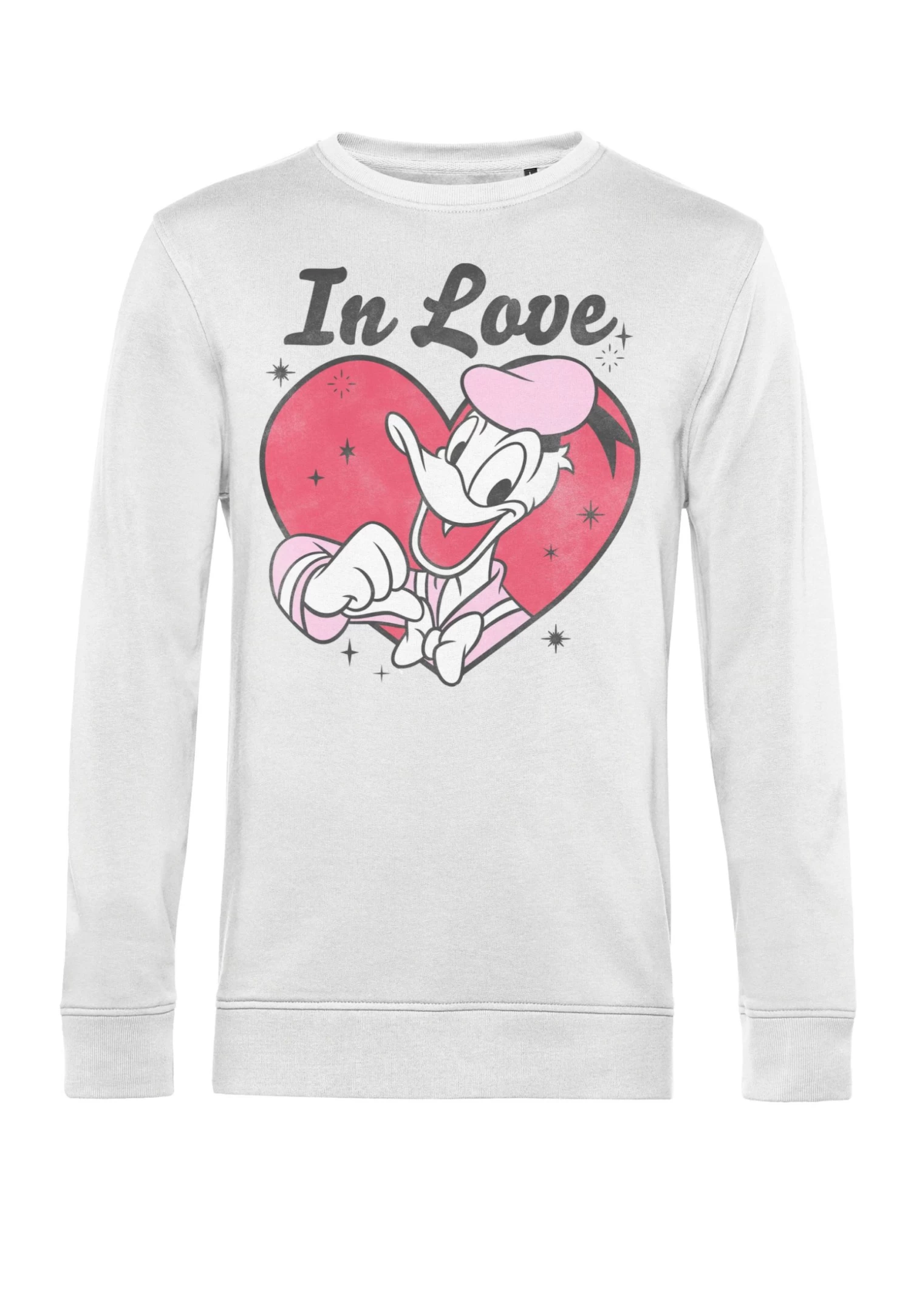 Disney Mickey Classic In Love Donald - Sweater - White - Afbeelding 4