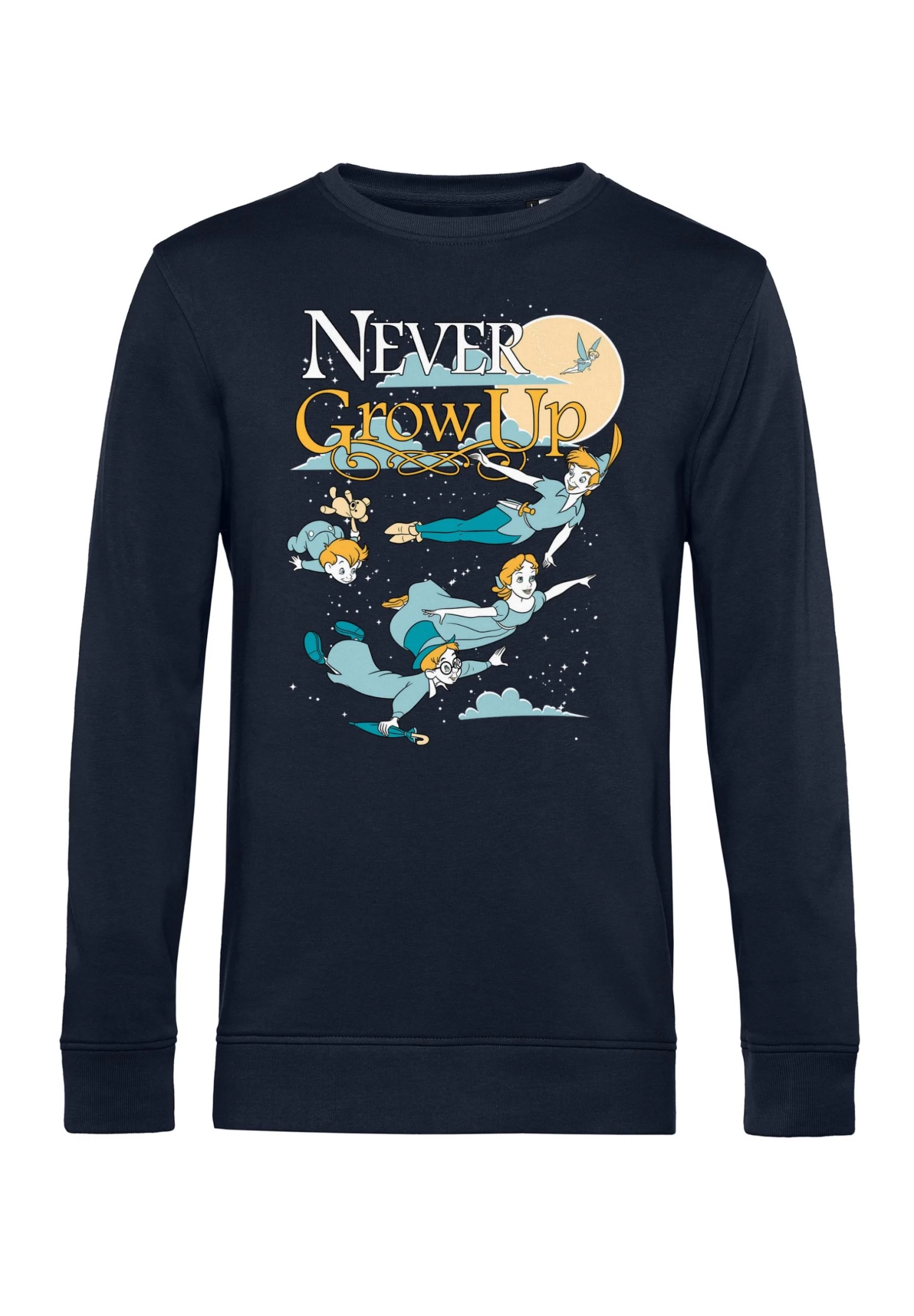Disney Peter Pan Grow Up Never - Sweater - Navy Blue - Afbeelding 4