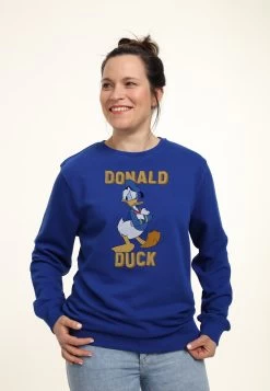 Disney Classic Mickey Donald Duck - Sweater - Royal Blue