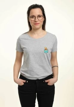 Disney T-Shirt Print - Heather Grey