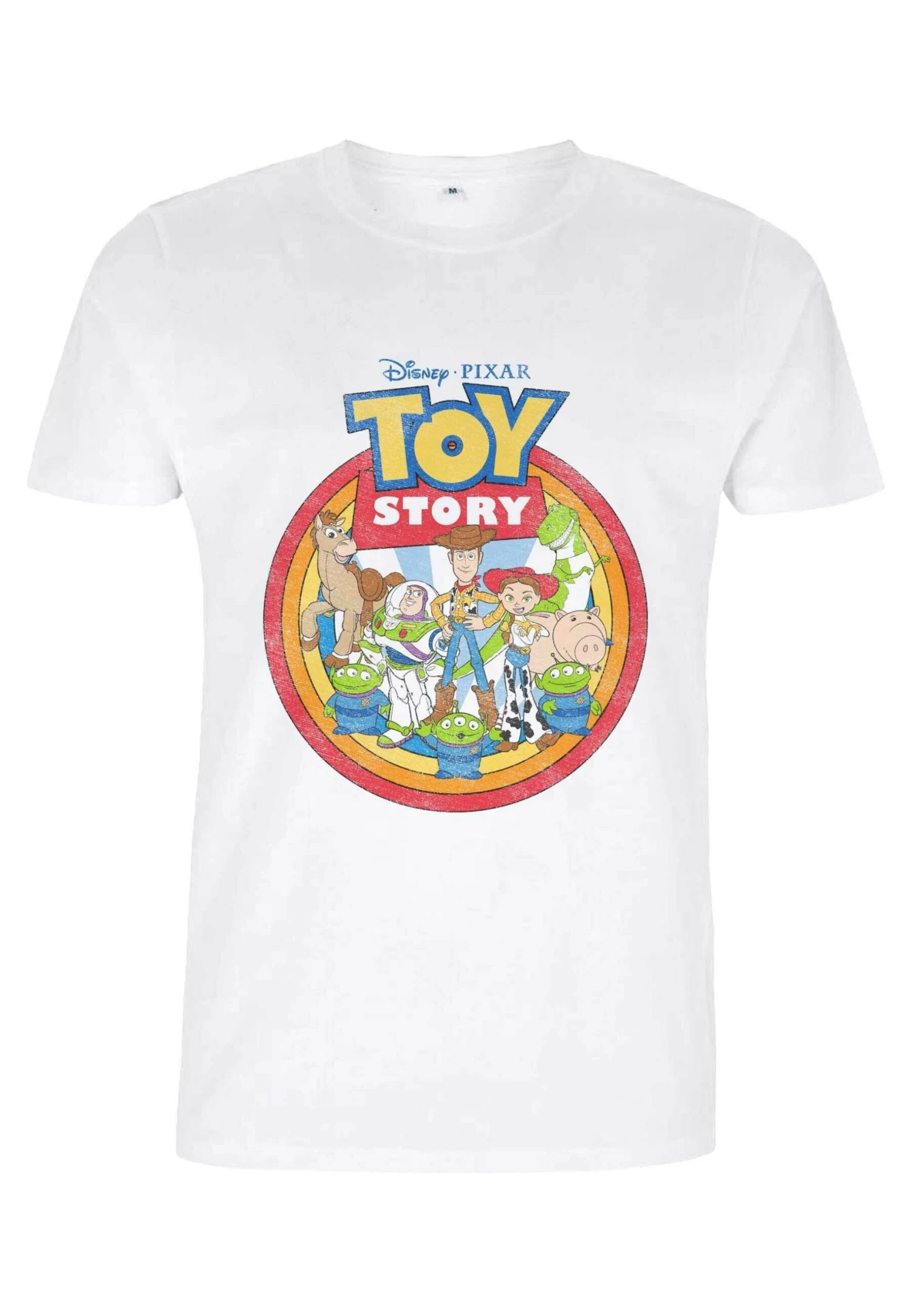 Disney Toy Story 1-3 Group Toys Unisex - T-Shirt Print - White - Afbeelding 5