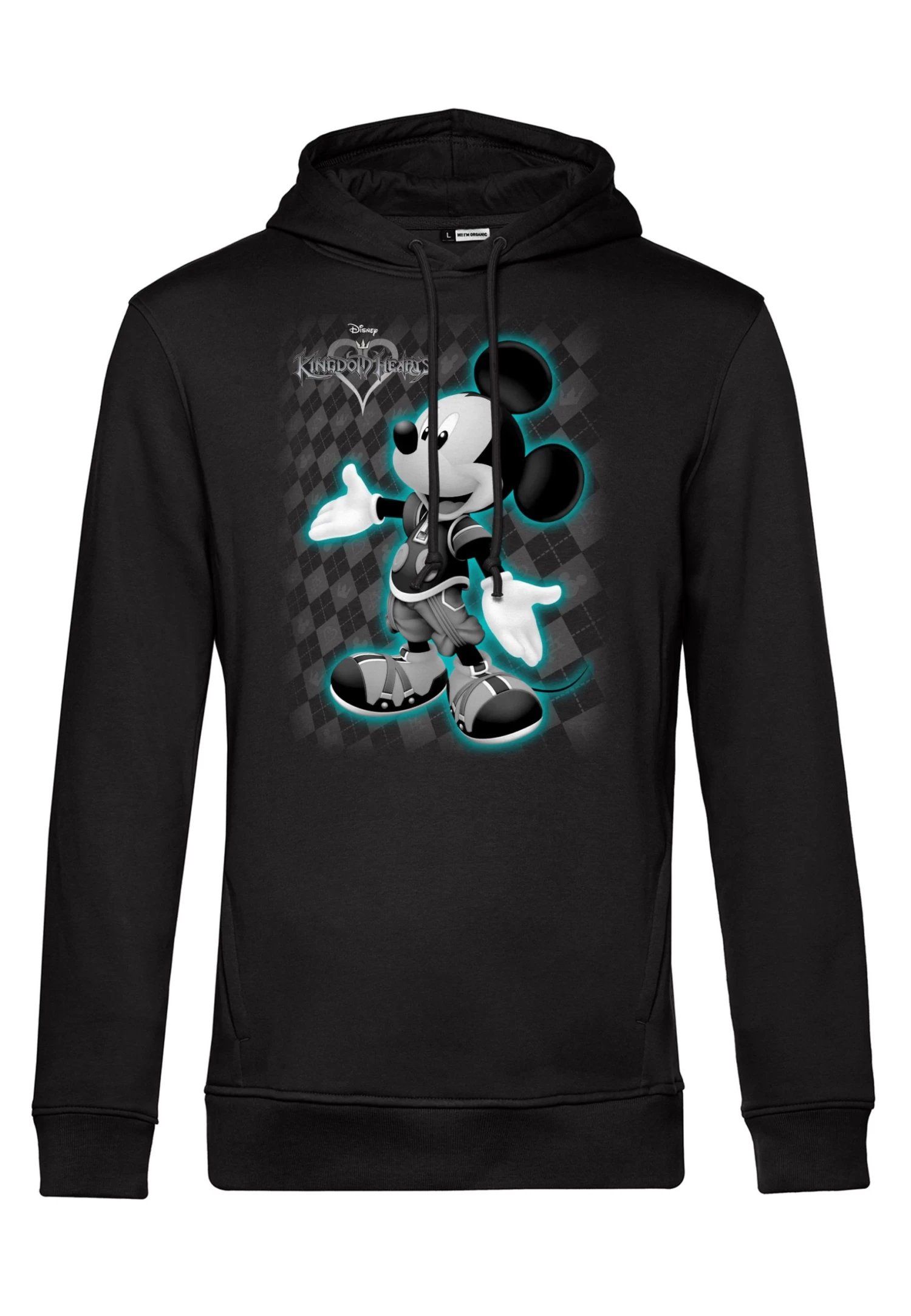 Disney Kingdom Hearts Mickey Hearts - Hoodie - Black - Afbeelding 4