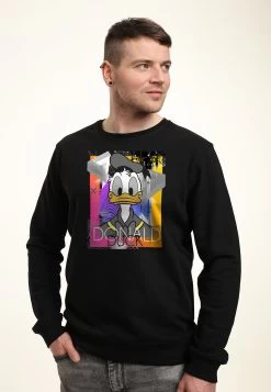 Disney Mickey Classic Eighties Duck - Sweater - Black