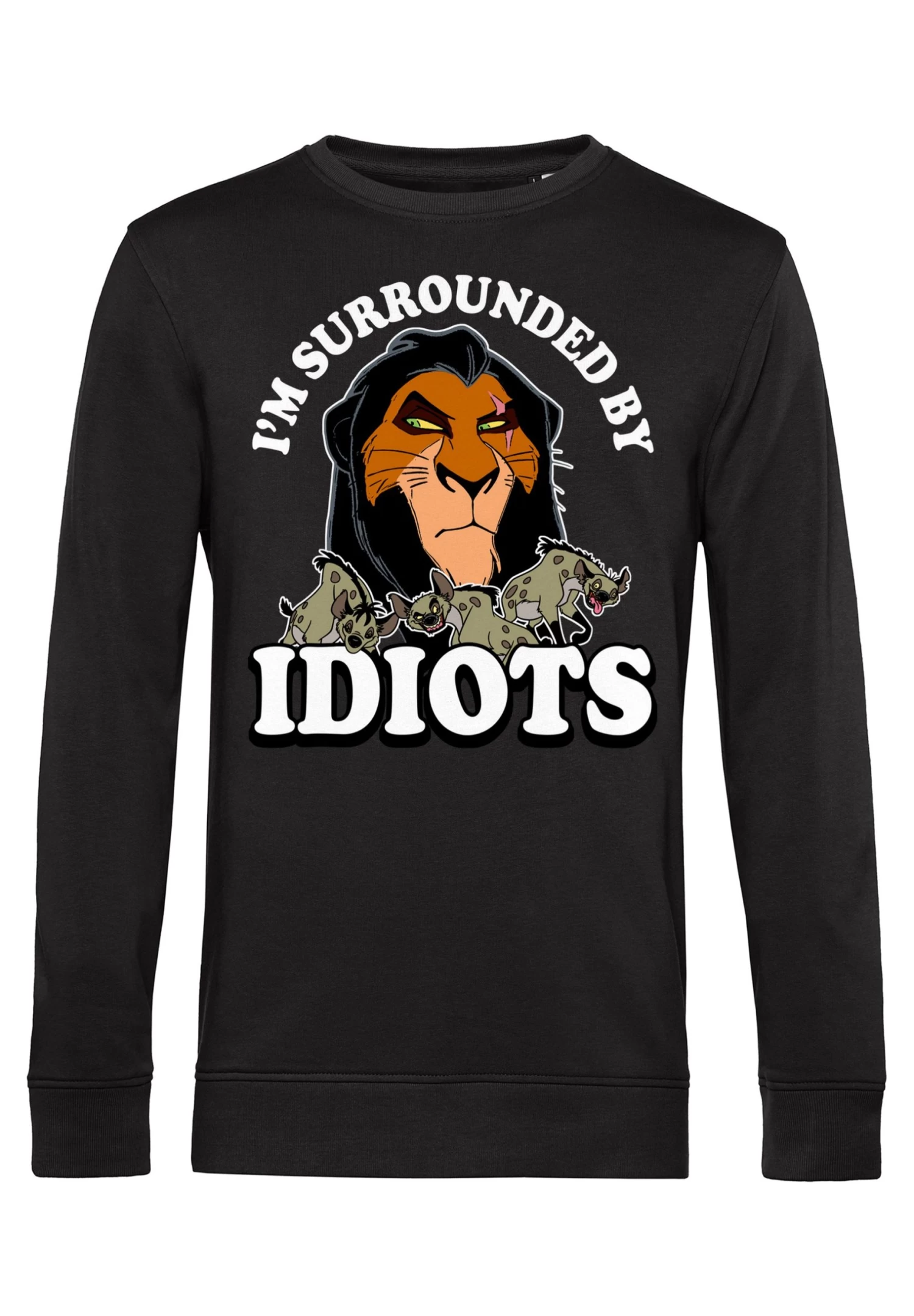 Disney Lion King Idiots - Sweater - Black - Afbeelding 4
