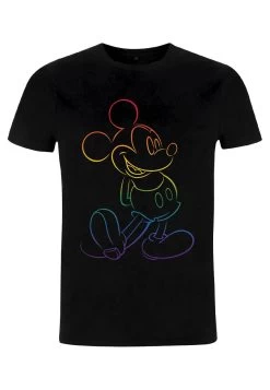 Disney Mickey Mouse Big Pride Unisex - T-Shirt Print - Black