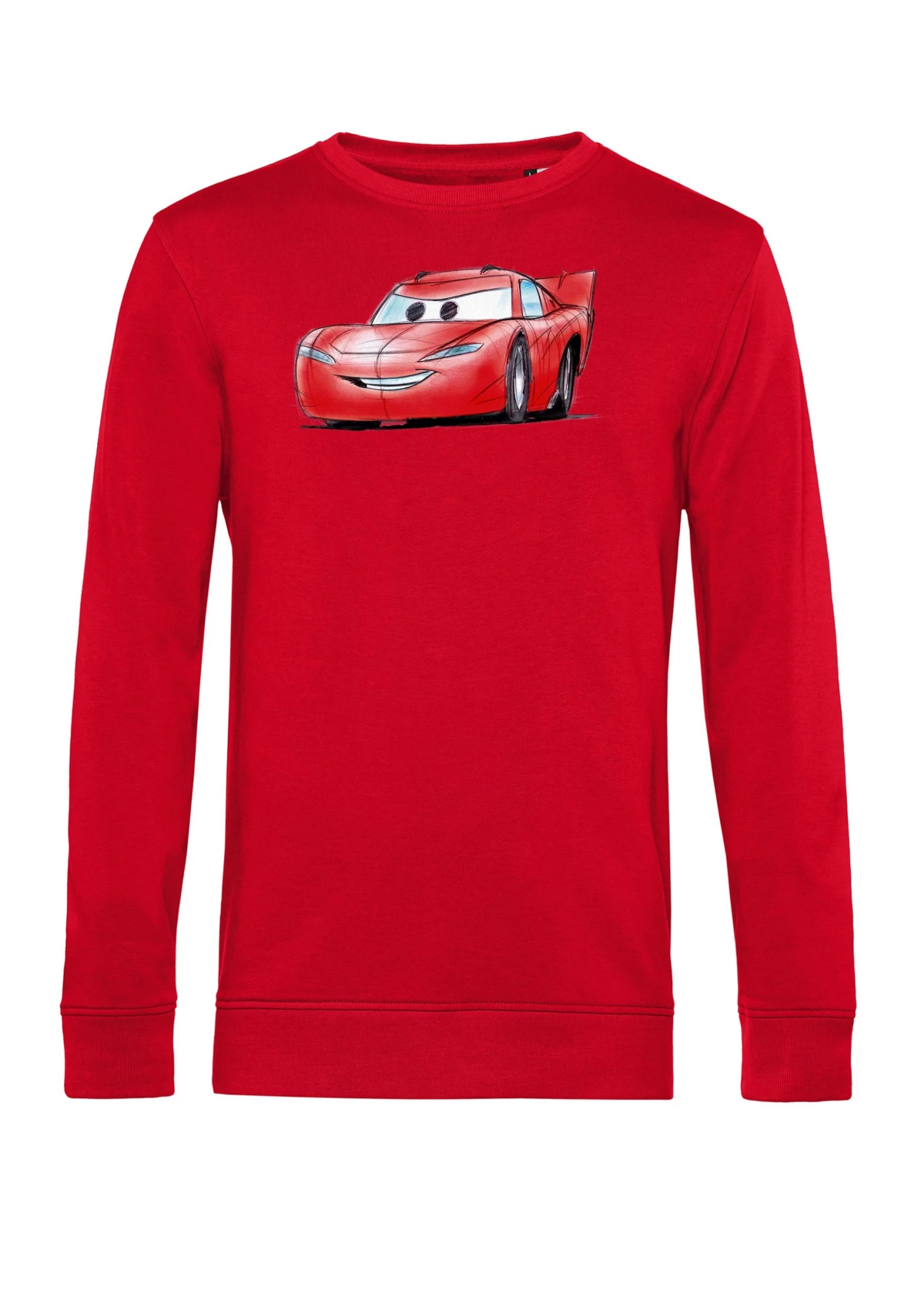 Disney Cars 1-2 Mcqueen Sketch - Sweater - Red - Afbeelding 4
