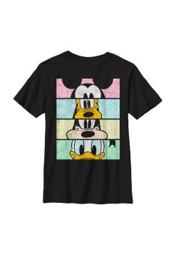 Disney Mickey Classic Crew Crop - T-Shirt Print - Black