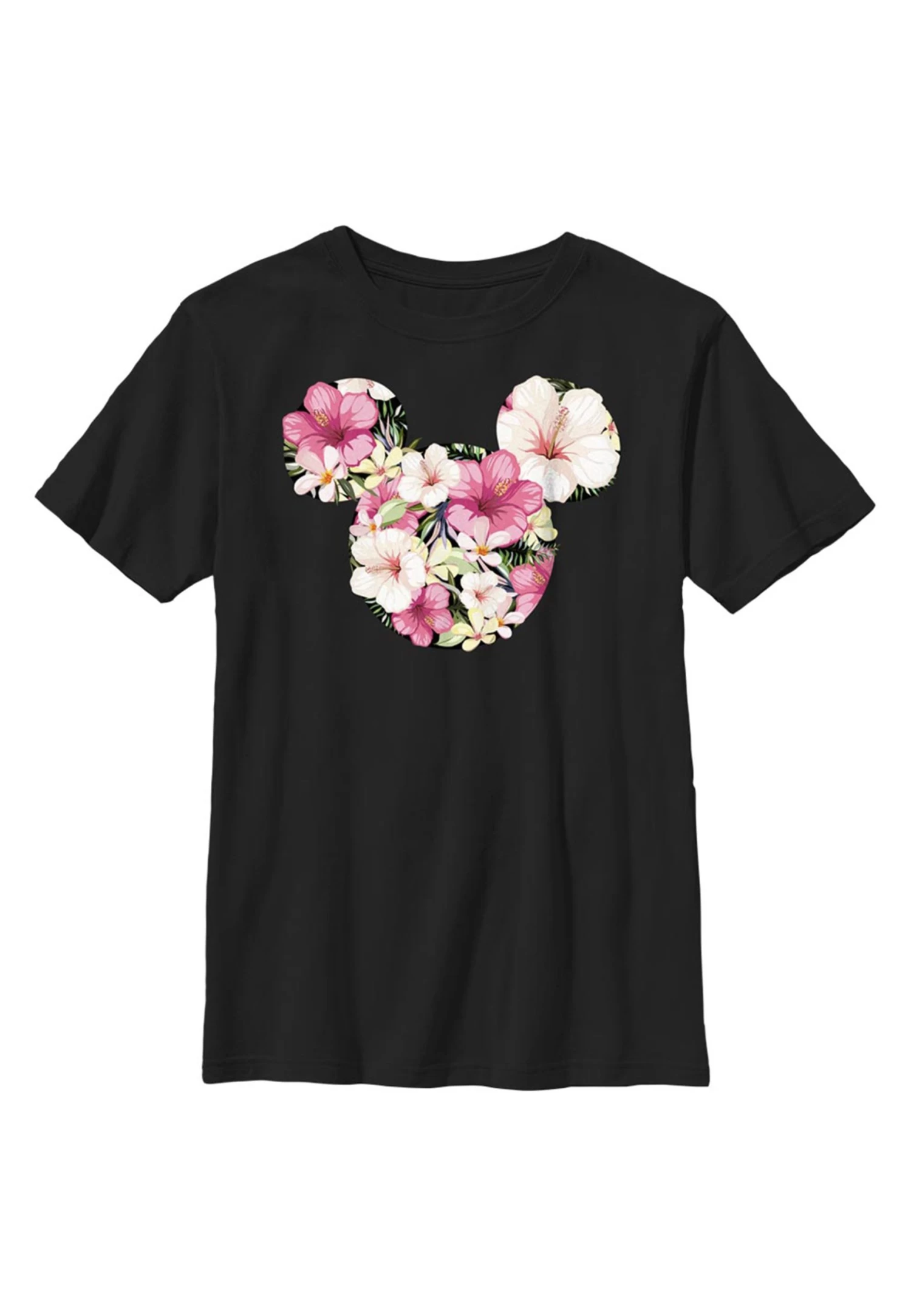 Disney Classic Mickey Tropical Mouse - T-Shirt Print - Black
