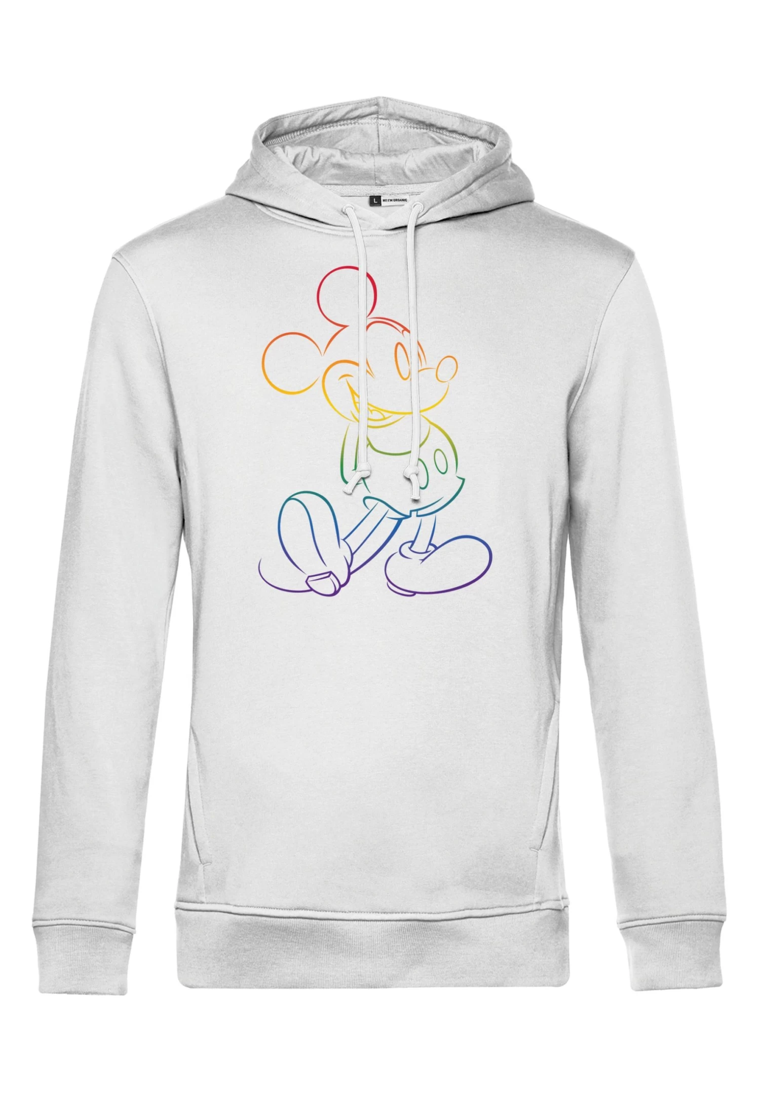 Disney Mickey Mouse Big Pride - Hoodie - White - Afbeelding 3