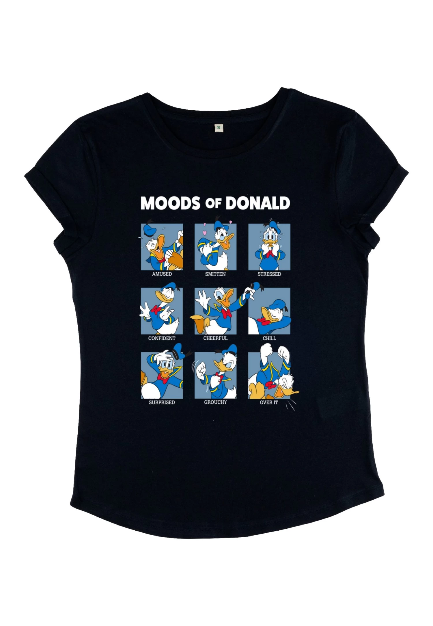 Disney Mickey Classic Donald Moods - T-Shirt Print - Navy Blue - Afbeelding 5