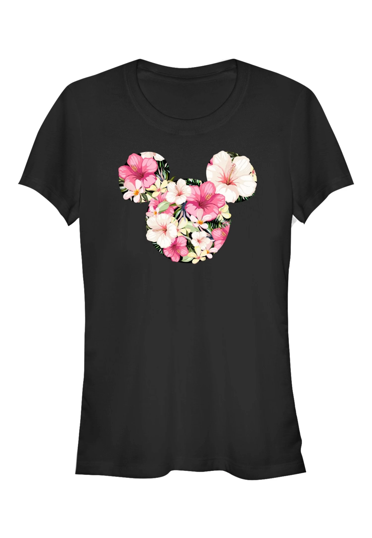 Disney Classic Mickey Tropical Mouse - T-Shirt Print - Black