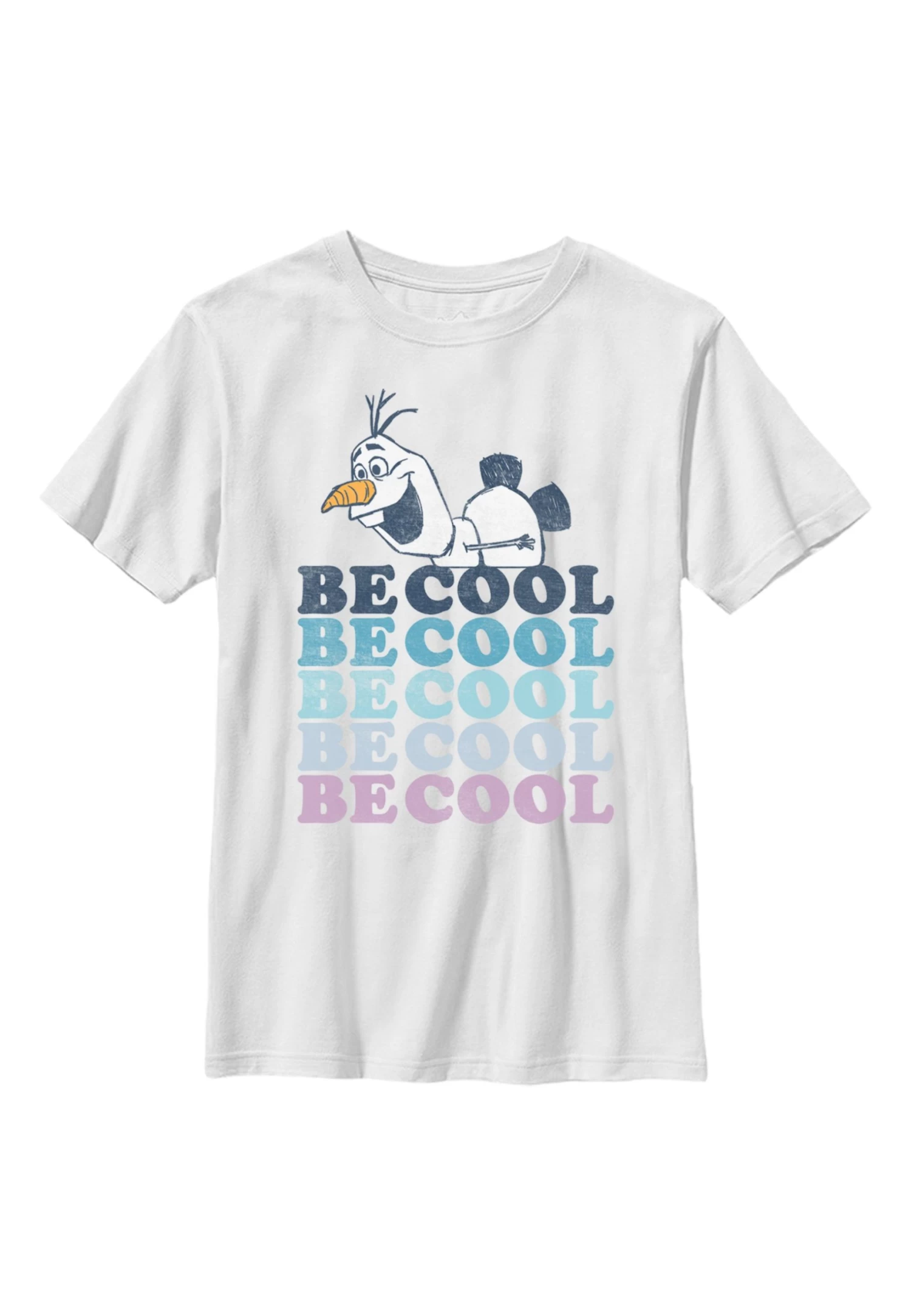 Disney Frozen 2 Olaf Be Cool - T-Shirt Print - White