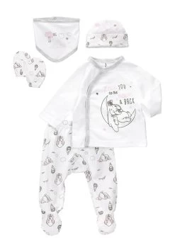 Disney 5Tlg Set Sweets Meets Disney - Muts - White Light Pink