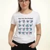 Disney Lilo & Stitch Stitch Moods - T-Shirt Print - White