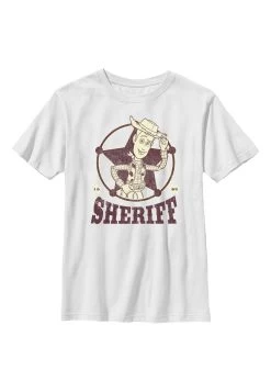 Disney Toy Story Sheriff - T-Shirt Print - White