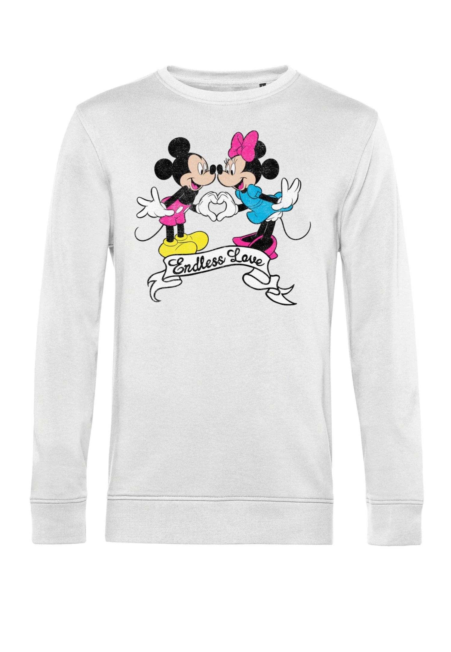 Disney Mickey Classic Endless Love - Sweater - White - Afbeelding 4