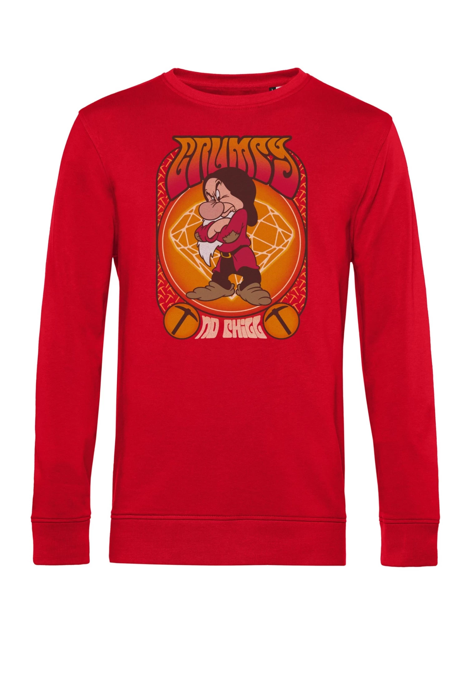 Disney Snow White And The Seven Dwarfs Grumpy Gig - Sweater - Red - Afbeelding 4