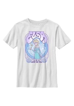 Disney Frozen Elsa Gig - T-Shirt Print - White