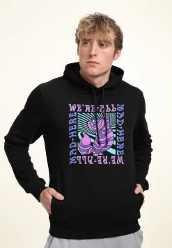 Disney Alice In Wonderland Mad Here Trip - Hoodie - Black