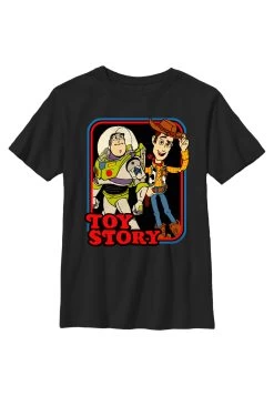 Disney Toy Story 1-3 Storybook - T-Shirt Print - Black